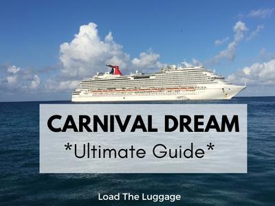 Carnival Dream - Ultimate Guide. From room types to restaurants to activities.