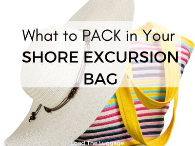 What to pack in your shore excursion bag for a Caribbean cruise. Add these essentials to your Caribbean cruise packing list before your next vacation