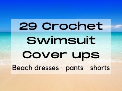 29 Crochet swimsuit cover ups perfect for your next cruise or beach vacation. Add a crochet beach dress, crochet cover up, shorts, or crochet pants to your beach vacation packing list. Check out these cute and trendy styles to wear on your next cruise.