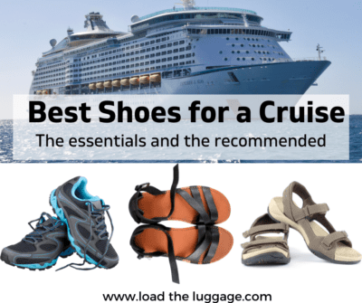 How many pairs of shoes do you need to pack for a cruise and what are the best shoes for a cruise. There are 3 essential cruise shoes but 5 that are recommended.