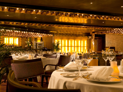 Steakhouse restaurant on Carnival Dream is one of the specialty restaurant options available for an additional cost.