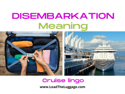 What does disembarkation mean? Find the meaning and process here.