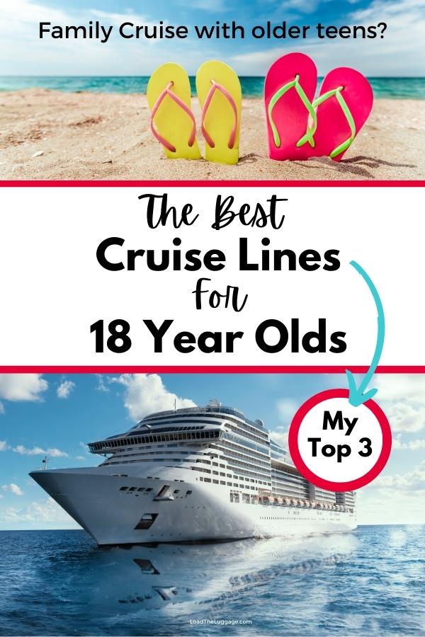 cruise line for 18 year olds