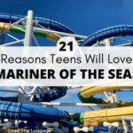 21 Reasons Teens Will Love Mariner of the Seas. Waterslides in the background