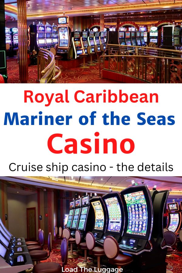 Royal Caribbean Mariner of the Seas Casino.  Slot machines 