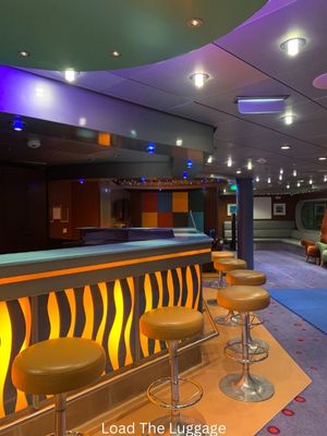 Living room, a cool teen hang out room on Mariner of the Seas cruise ship
