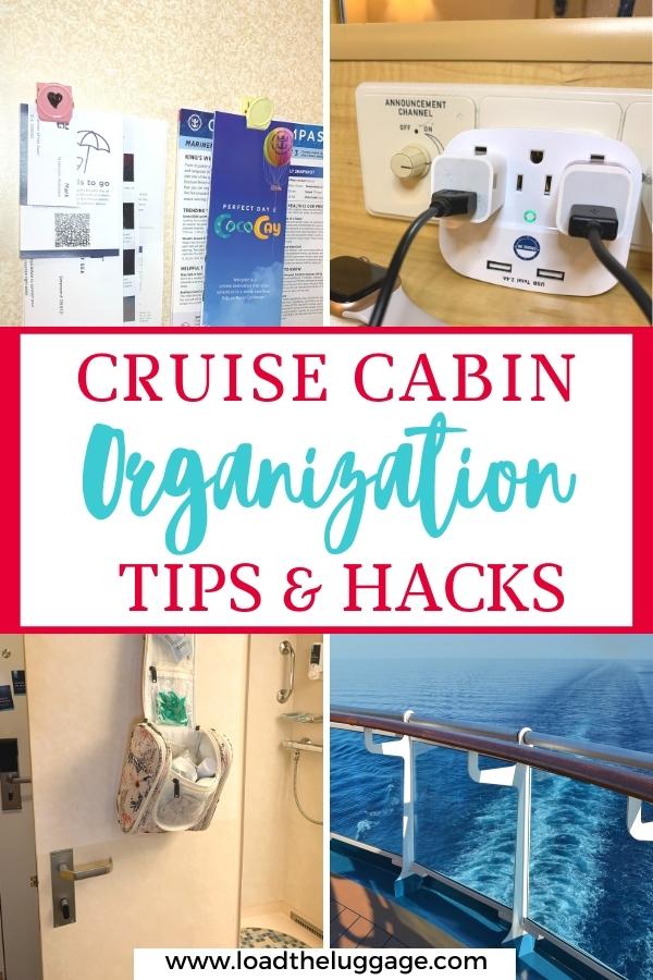 Smart cruise cabin organization tips to make the most of your small stateroom space.
