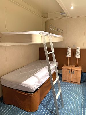 Pullman bed on Carnival cruise line