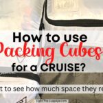 How to use packing cubes for a cruise and a test to see how much space they really save