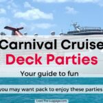 Carnival cruise deck parties