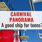 Carnival Panorama - A good ship for teens?